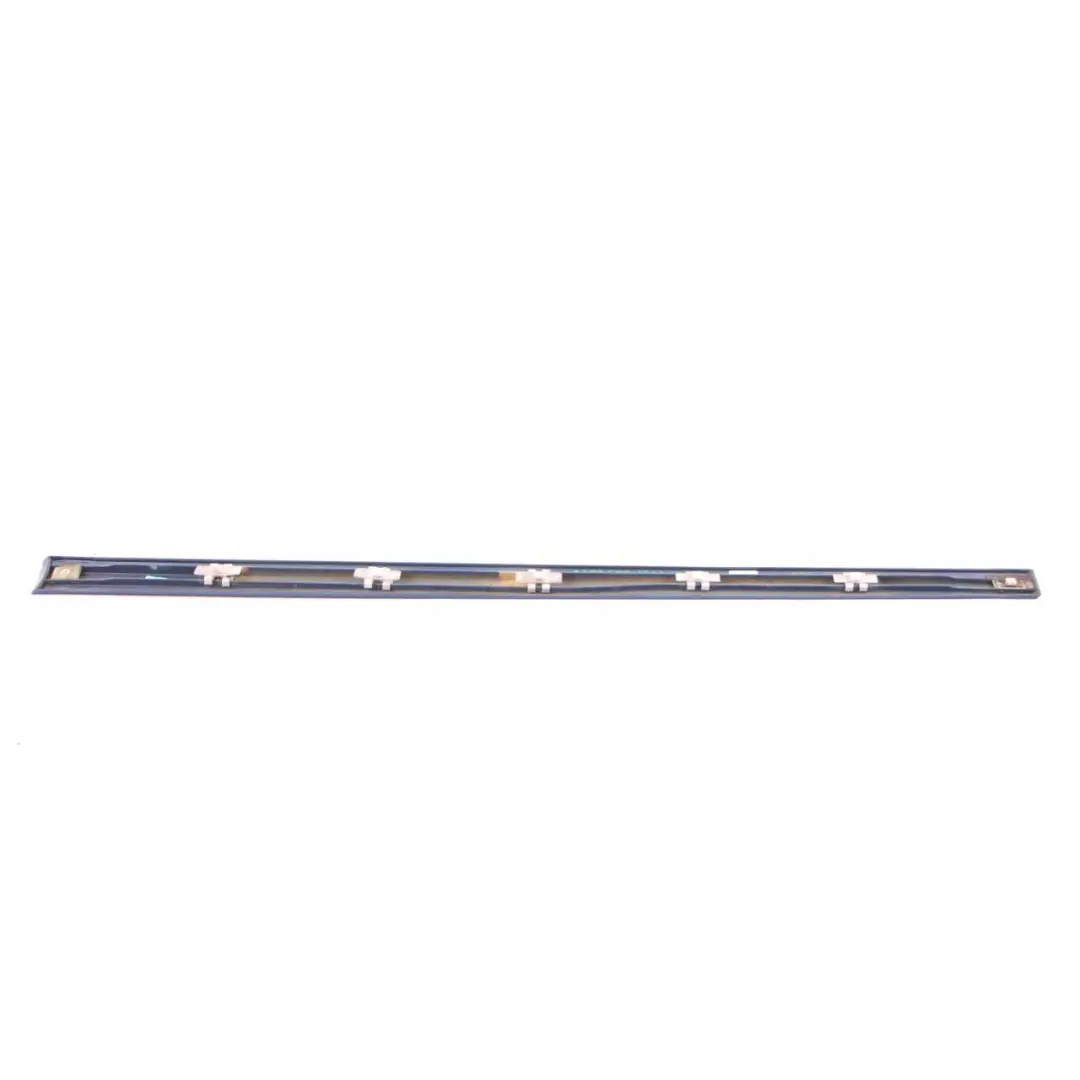 Door Trim Moulding Strip Front Left N/S Jaspis Blue Metallic - 345 to Mercedes W203 with Part number A2036904962 Mercedes W203 Door Trim Moulding Strip Front Left N/S Jaspis Blue Metallic - 345 - SKU A2036904962-JAR - Part number A2036904962