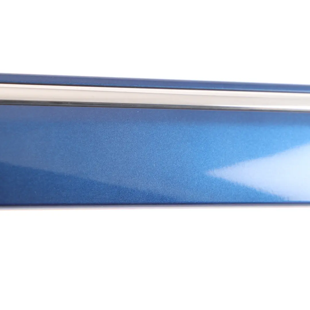 Door Trim Molding Strip Rear Left N/S Cover Jaspis Blue - 345 to Mercedes W203 with Part number A2036905162 Mercedes W203 Door Trim Molding Strip Rear Left N/S Cover Jaspis Blue - 345 - SKU A2036905162-JAR - Part number A2036905162