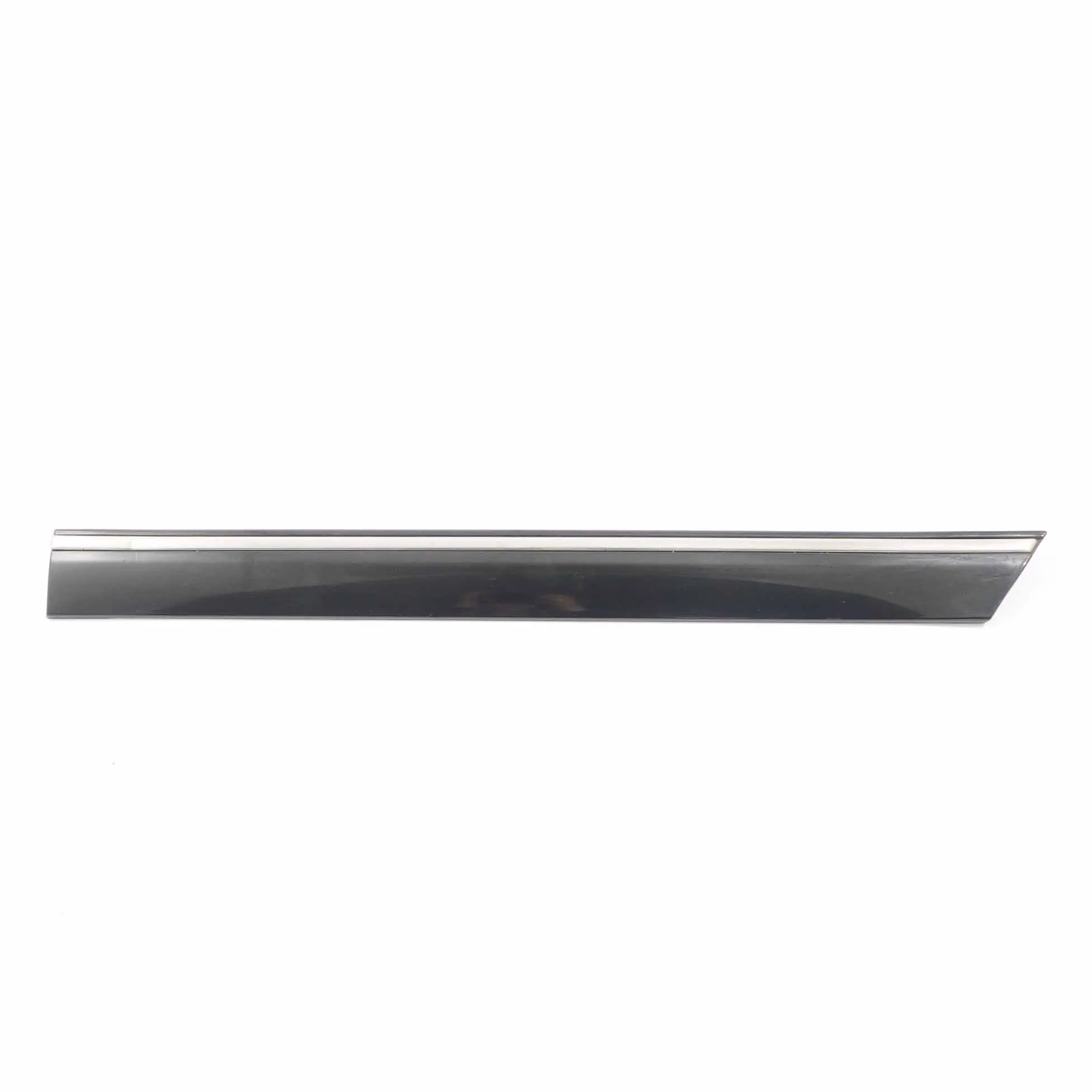 Mercedes W203 Baguette d'habillage porte arrière gauche Noir obsidien métallisé