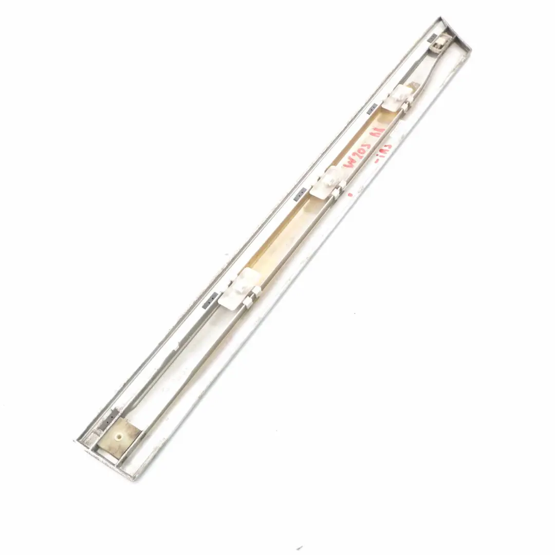 Mercedes W203 Türverkleidung Leiste hinten rechts Abdeckung Iridium Silber - 775 - SKU A2036905262-IRS - Teilenummer A2036905262