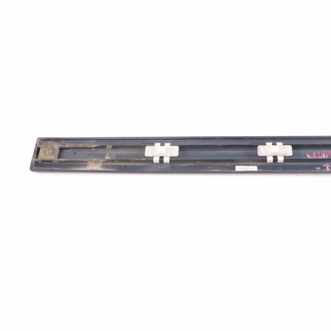 Door Moulding Rear Right O/S Trim Strip Tanzanite Blue - 359 to Mercedes W203 with Part number A2036905262 Mercedes W203 Door Moulding Rear Right O/S Trim Strip Tanzanite Blue - 359 - SKU A2036905262-TB - Part number A2036905262