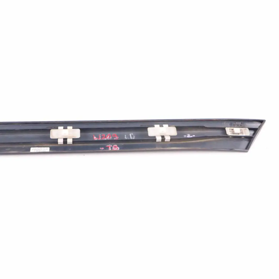 Mercedes W203 Door Moulding Rear Right O/S Trim Strip Tanzanite Blue - 359 - SKU A2036905262-TB - Part number A2036905262