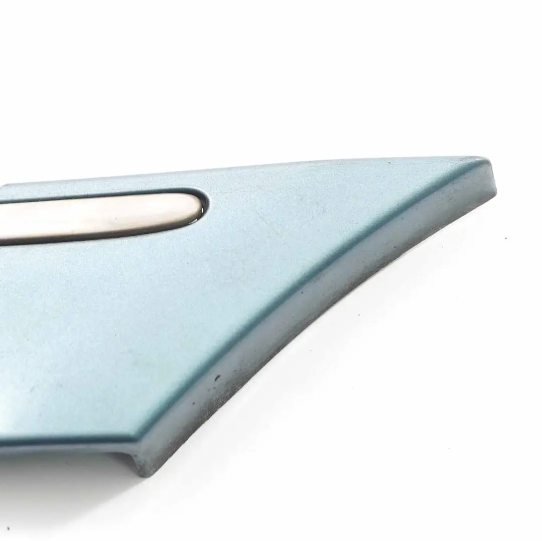 Fender Trim Rear Left N/S Moulding Strip Panel Aragonite Blue 941 to Mercedes W203 with Part number A2036905362 Mercedes W203 Fender Trim Rear Left N/S Moulding Strip Panel Aragonite Blue 941 - SKU A2036905362-ABM - Part number A2036905362