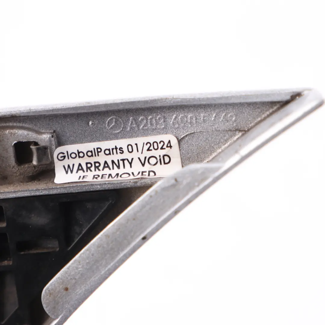 Mercedes W203 Fender Trim Molding Strip Rear Right O/S Iridium Silver - 775 - SKU A2036905462-IRS - Part number A2036905462