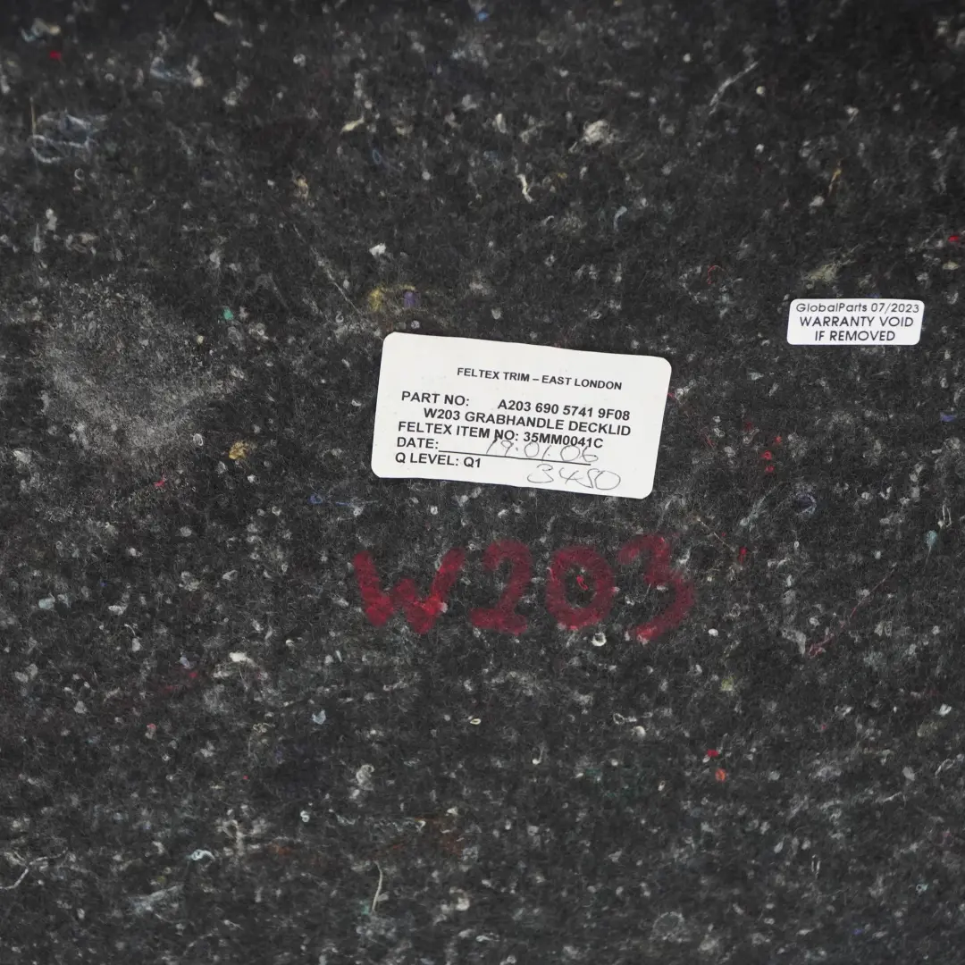 Couvercle de coffre Couvercle de hayon Panneau arrière pour Mercedes W203 à propos du numéro de pièce A2036905741 Mercedes W203 Couvercle de coffre Couvercle de hayon Panneau arrière - SKU A2036905741 - Numéro de pièce A2036905741