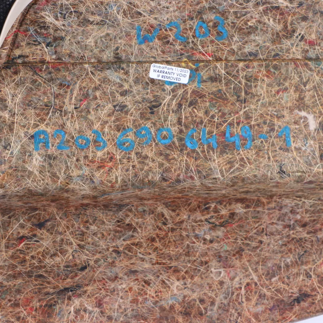 Parcel Shelf Loudspeaker Cover Compartment Panel Trim Beige to Mercedes W203 with Part number A2036906449 Mercedes W203 Parcel Shelf Loudspeaker Cover Compartment Panel Trim Beige - SKU A2036906449-1 - Part number A2036906449