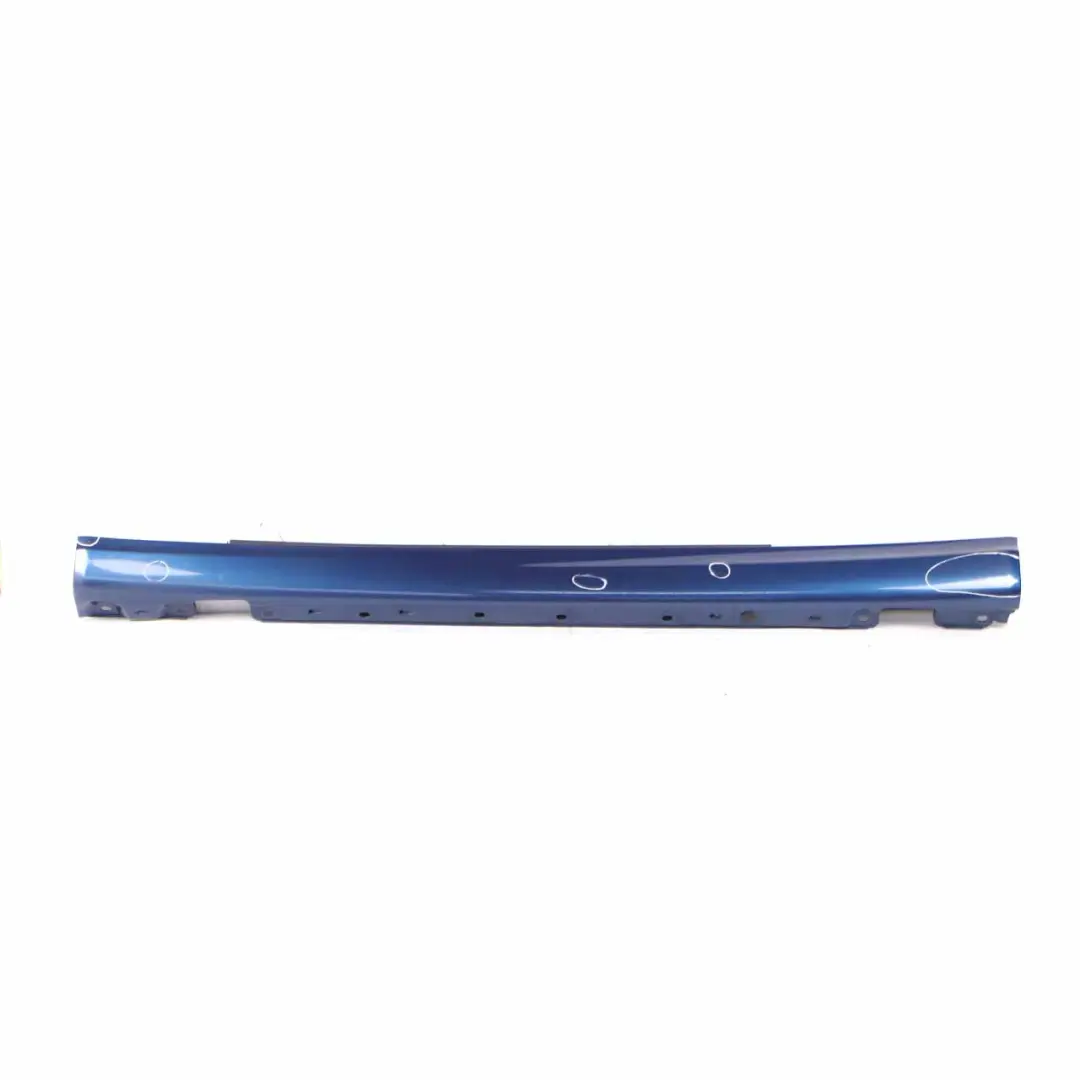 Mercedes CLC CL203 Sill Side Cover Skirt Left N/S Jaspisblau Blue Metallic - 345 - SKU A2036980554-JAS2 - Part number A2036980554