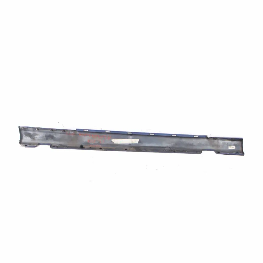 Mercedes CLC CL203 Sill Side Cover Skirt Left N/S Jaspisblau Blue Metallic - 345 - SKU A2036980554-JAS2 - Part number A2036980554