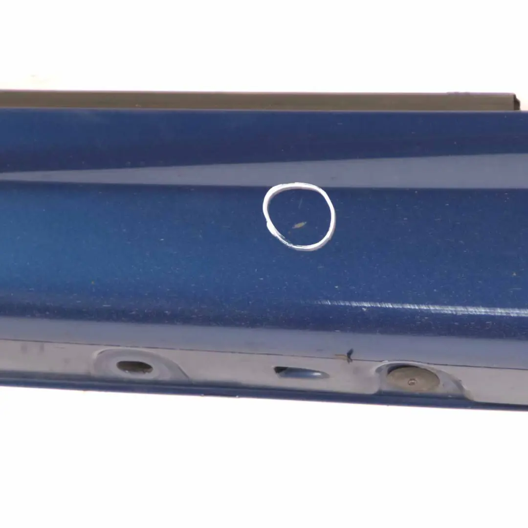 Mercedes CLC CL203 Sill Side Cover Skirt Left N/S Jaspisblau Blue Metallic - 345 - SKU A2036980554-JAS2 - Part number A2036980554