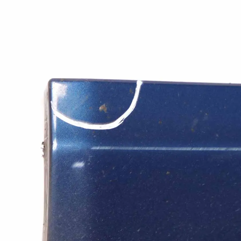 Mercedes CLC CL203 Sill Side Cover Skirt Left N/S Jaspisblau Blue Metallic - 345 - SKU A2036980554-JAS2 - Part number A2036980554