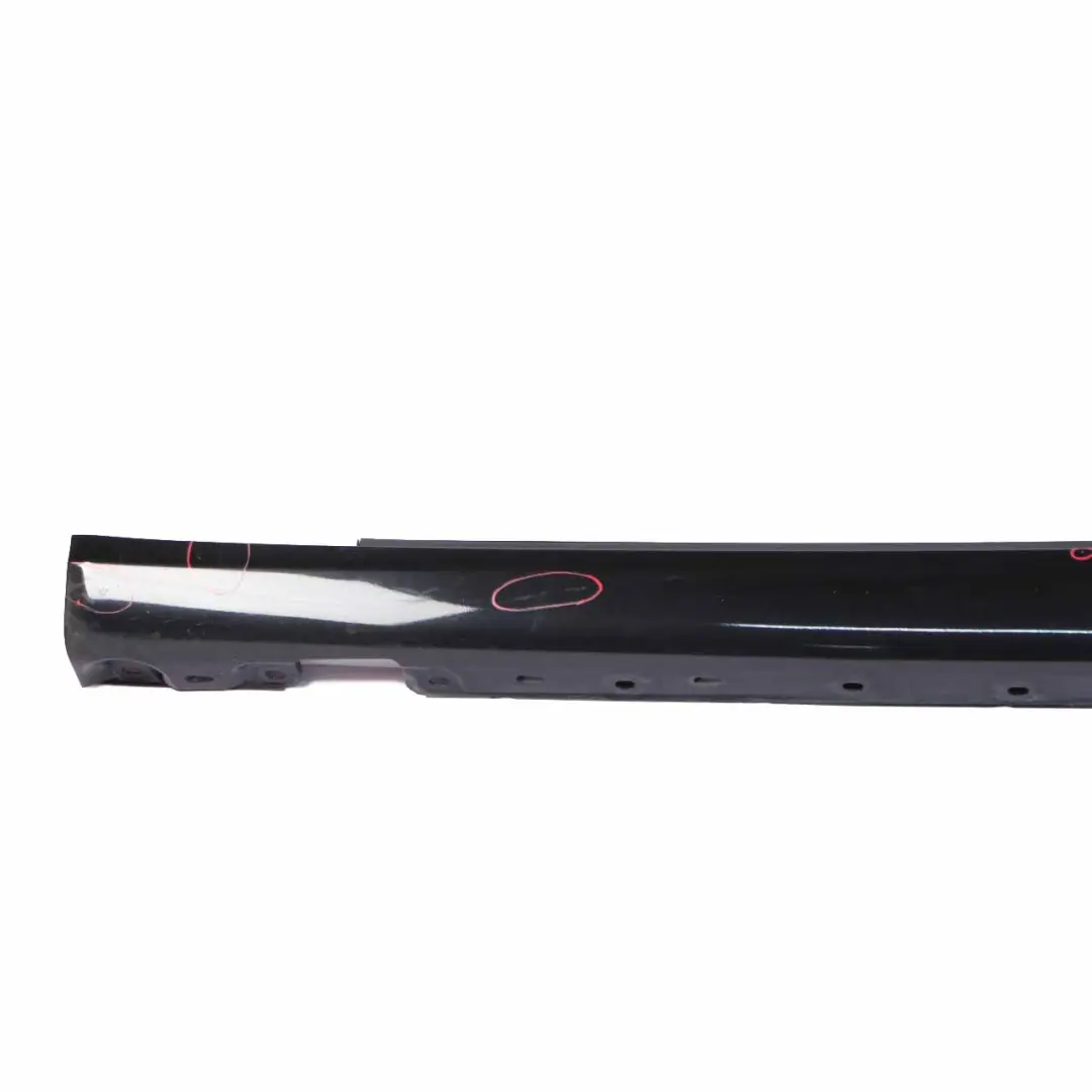 Side Skirt Cover Sill Trim Panel Left N/S Obsidian Black - 197 to Mercedes CL203 with Part number A2036980554 Mercedes CL203 Side Skirt Cover Sill Trim Panel Left N/S Obsidian Black - 197 - SKU A2036980554-OB1 - Part number A2036980554
