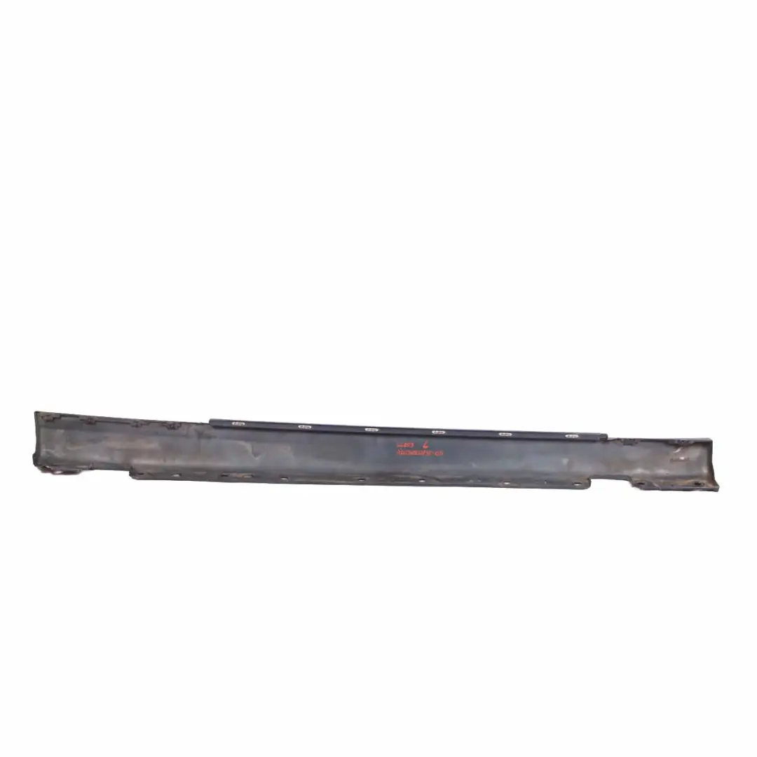 Side Skirt Cover Sill Trim Panel Left N/S Obsidian Black - 197 to Mercedes CL203 with Part number A2036980554 Mercedes CL203 Side Skirt Cover Sill Trim Panel Left N/S Obsidian Black - 197 - SKU A2036980554-OB1 - Part number A2036980554