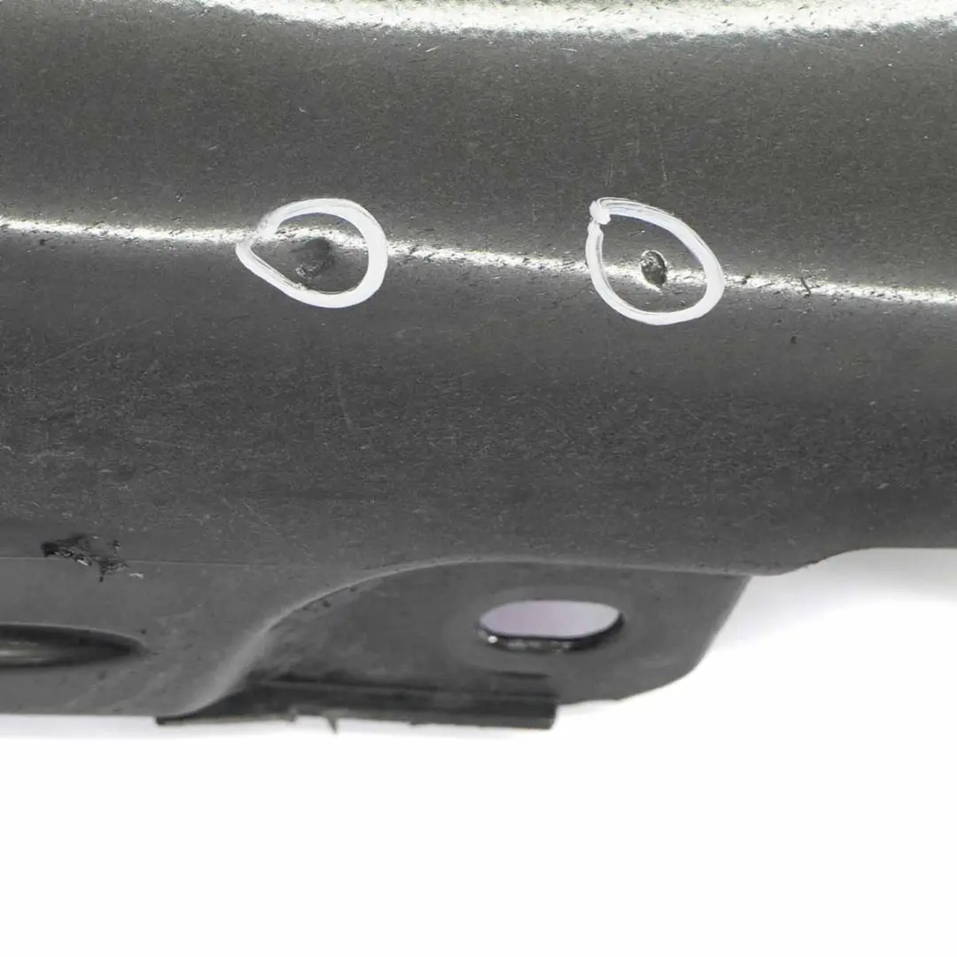 Side Skirt Cover Sill Trim Panel Left N/S Obsidian Black - 197 Mercedes CL203 - SKU A2036980554-OB2 - Part number A2036980554