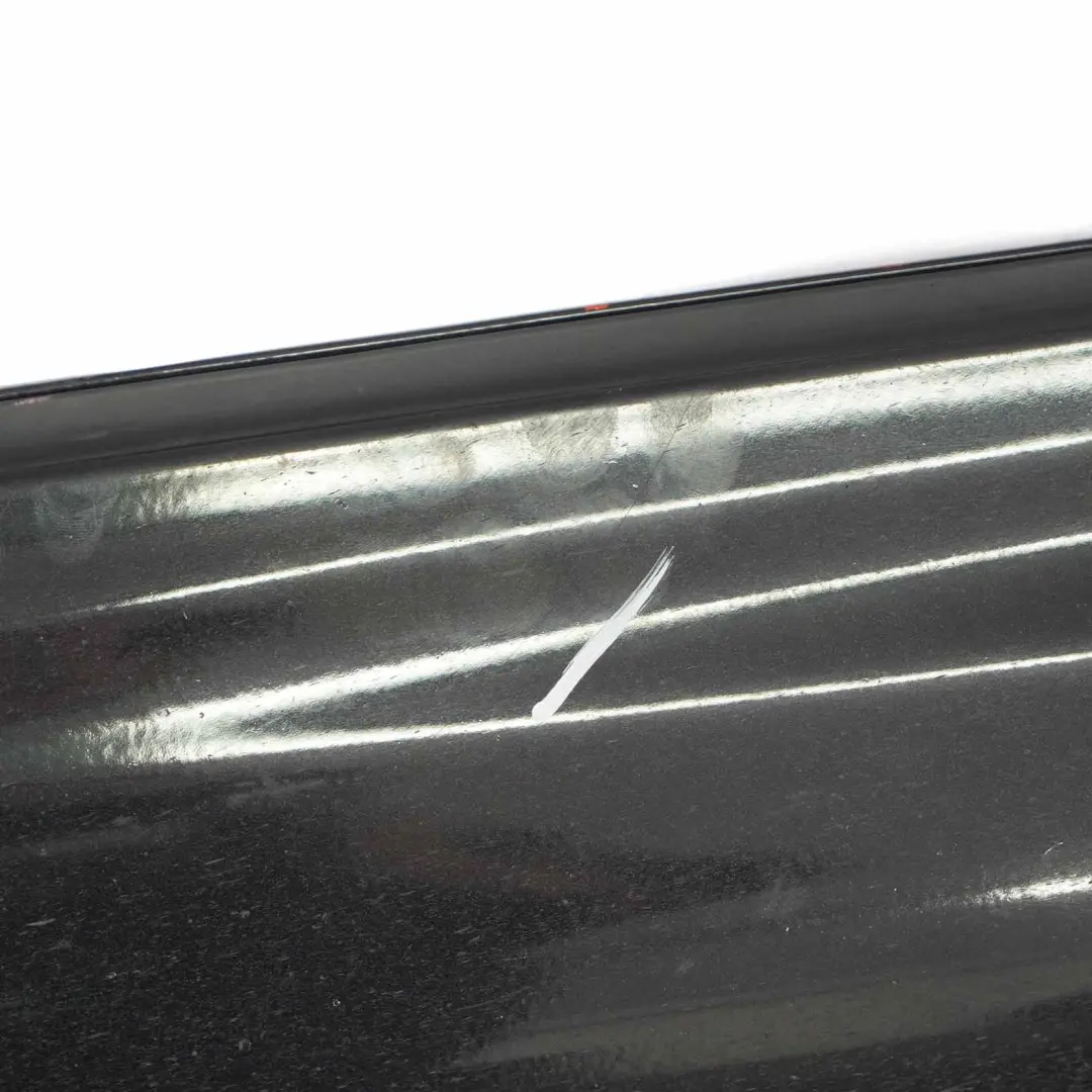 Side Skirt Cover Sill Trim Panel Left N/S Obsidian Black - 197 Mercedes CL203 - SKU A2036980554-OB2 - Part number A2036980554