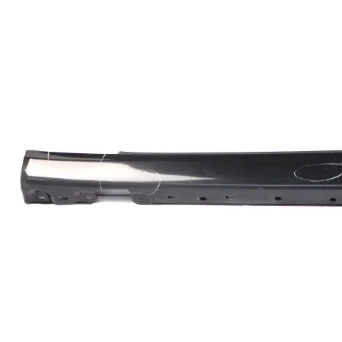 Mercedes CL203 Side Skirt Cover Sill Trim Panel Left N/S Obsidian Black - 197 - SKU A2036980554-OB4 - Part number A2036980554