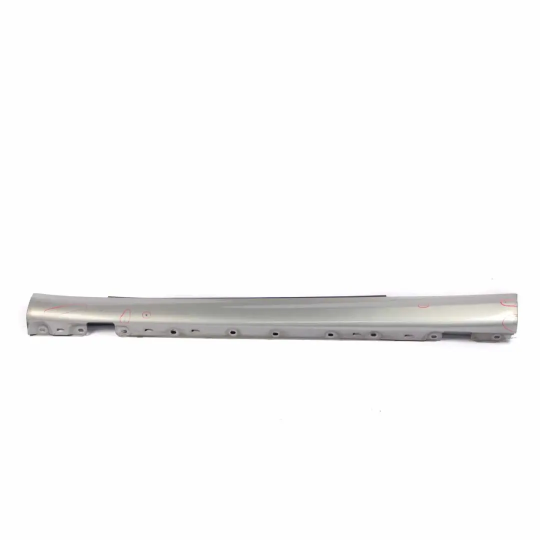 Mercedes CL203 Side Skirt Cover Sill Trim Panel Left N/S Palladium Silver - 792 - SKU A2036980554-PAL - Part number A2036980554
