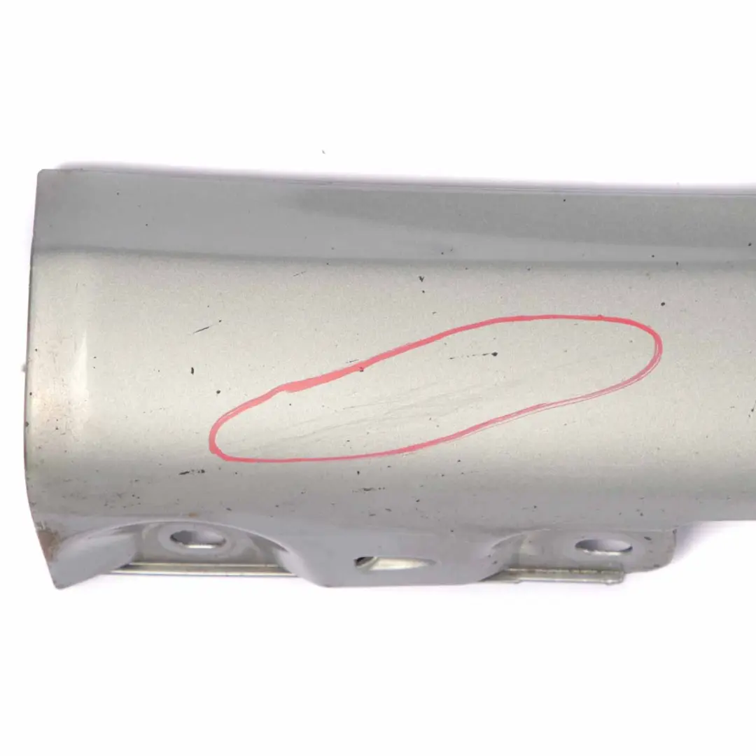 Mercedes CL203 Side Skirt Cover Sill Trim Panel Left N/S Palladium Silver - 792 - SKU A2036980554-PAL - Part number A2036980554