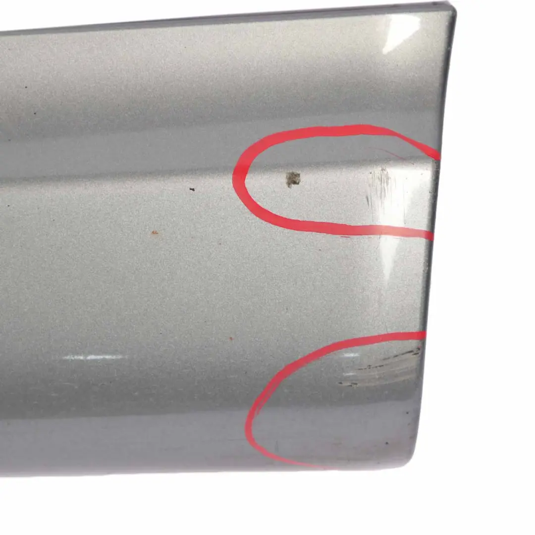 Mercedes CL203 Side Skirt Cover Sill Trim Panel Left N/S Palladium Silver - 792 - SKU A2036980554-PAL - Part number A2036980554