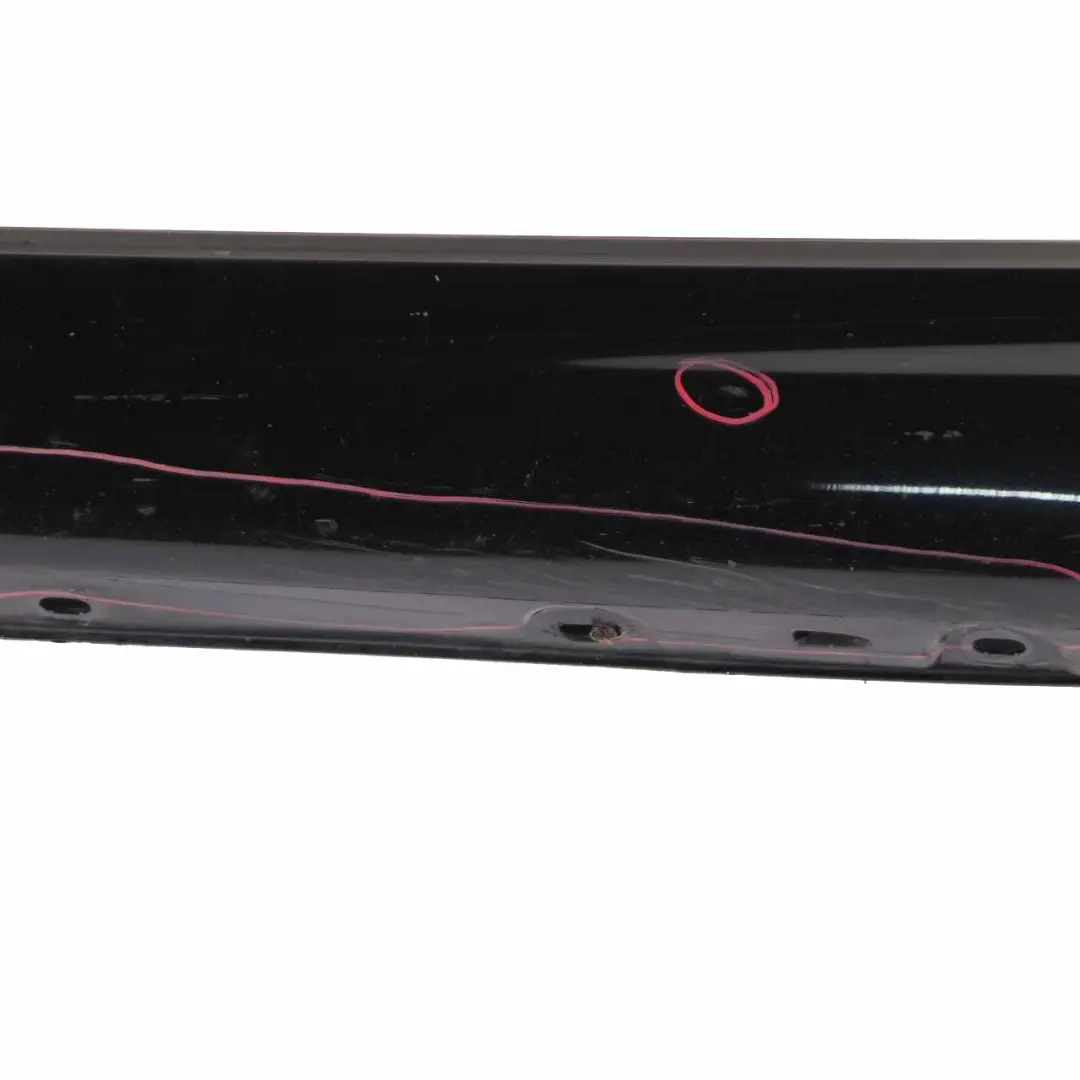 Side Skirt Cover Sill Trim Panel Left N/S Schwarz Black - 040 to Mercedes CL203 with Part number A2036980554 Mercedes CL203 Side Skirt Cover Sill Trim Panel Left N/S Schwarz Black - 040 - SKU A2036980554-SCH - Part number A2036980554