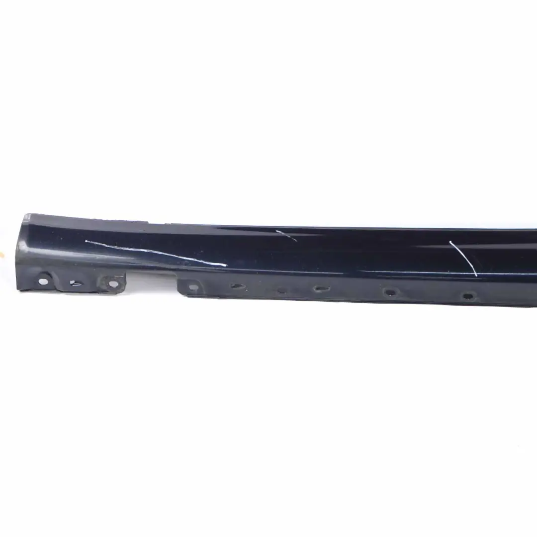 Mercedes CL203 Side Skirt Cover Sill Trim Panel Left N/S Tanzanite Blue - 359 - SKU A2036980554-TB - Part number A2036980554