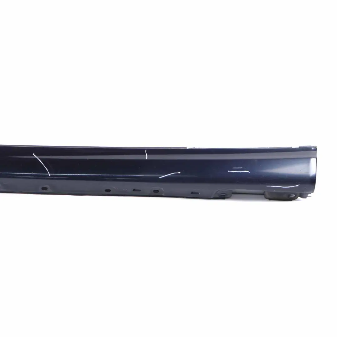 Mercedes CL203 Side Skirt Cover Sill Trim Panel Left N/S Tanzanite Blue - 359 - SKU A2036980554-TB - Part number A2036980554