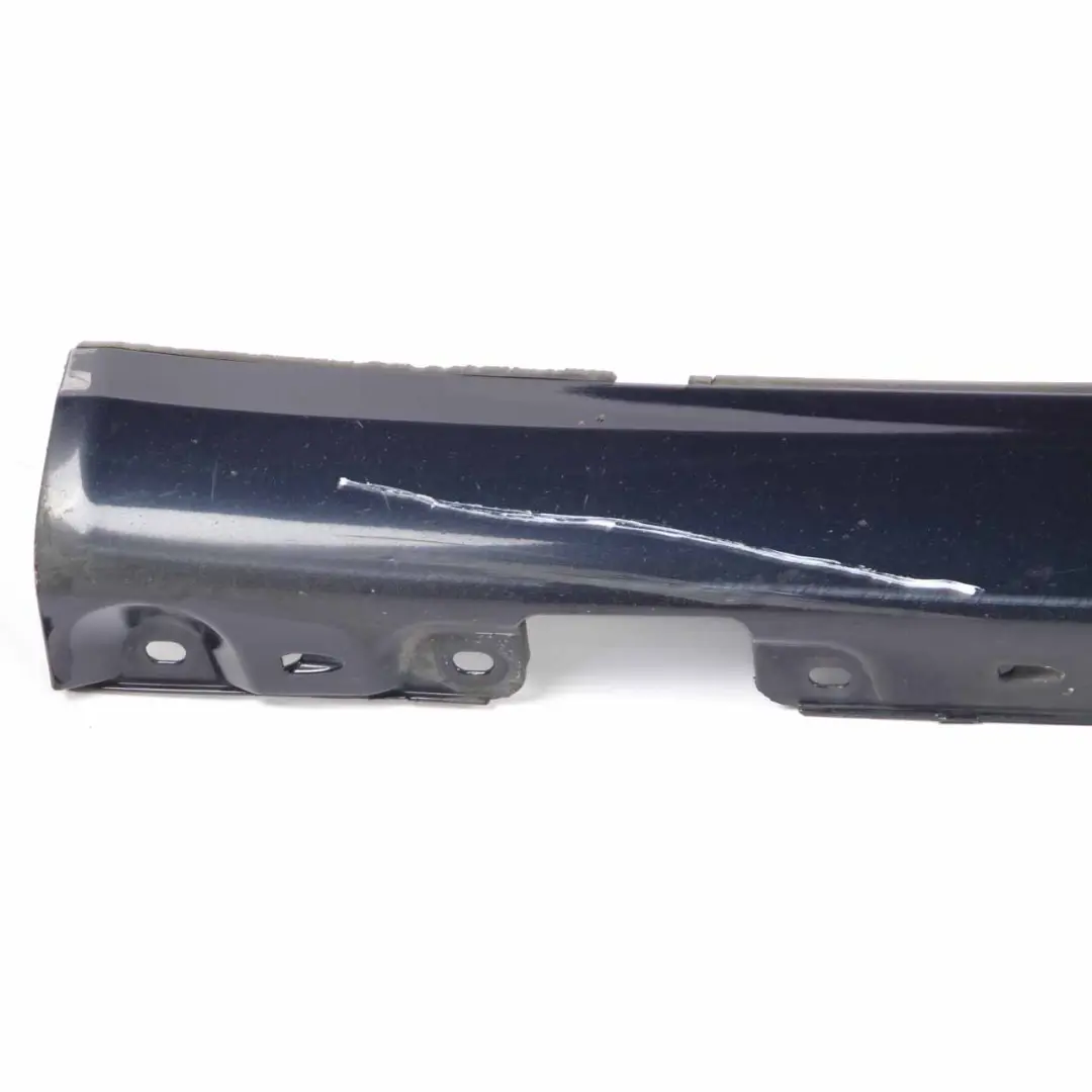 Mercedes CL203 Side Skirt Cover Sill Trim Panel Left N/S Tanzanite Blue - 359 - SKU A2036980554-TB - Part number A2036980554