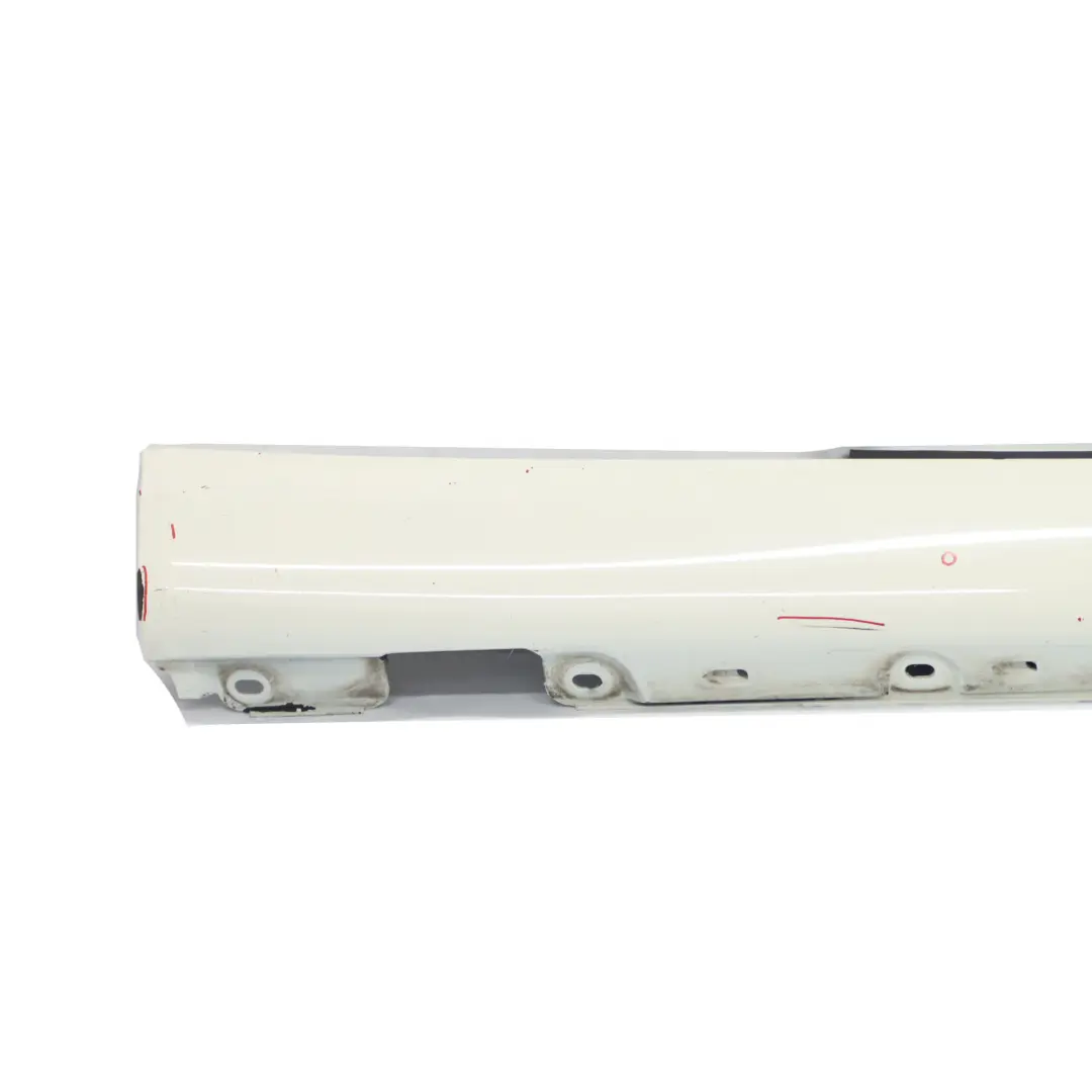 Mercedes CL203 Side Skirt Cover Sill Trim Panel Right O/S Calcite White - 650 - SKU A2036980654-CW1 - Part number A2036980654