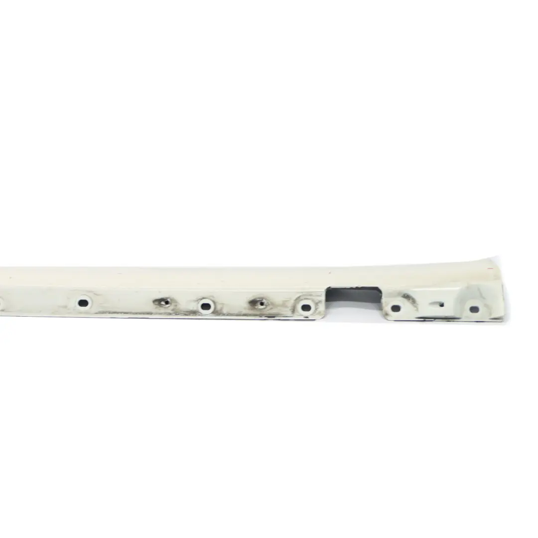 Mercedes CL203 Side Skirt Cover Sill Trim Panel Right O/S Calcite White - 650 - SKU A2036980654-CW1 - Part number A2036980654