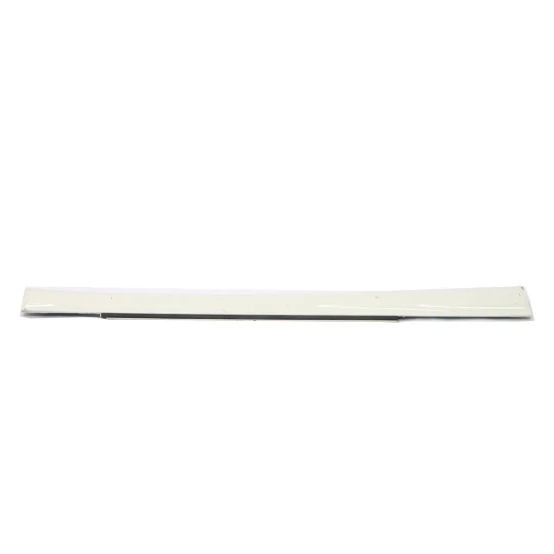 Mercedes CL203 Side Skirt Cover Sill Trim Panel Right O/S Calcite White - 650 - SKU A2036980654-CW1 - Part number A2036980654