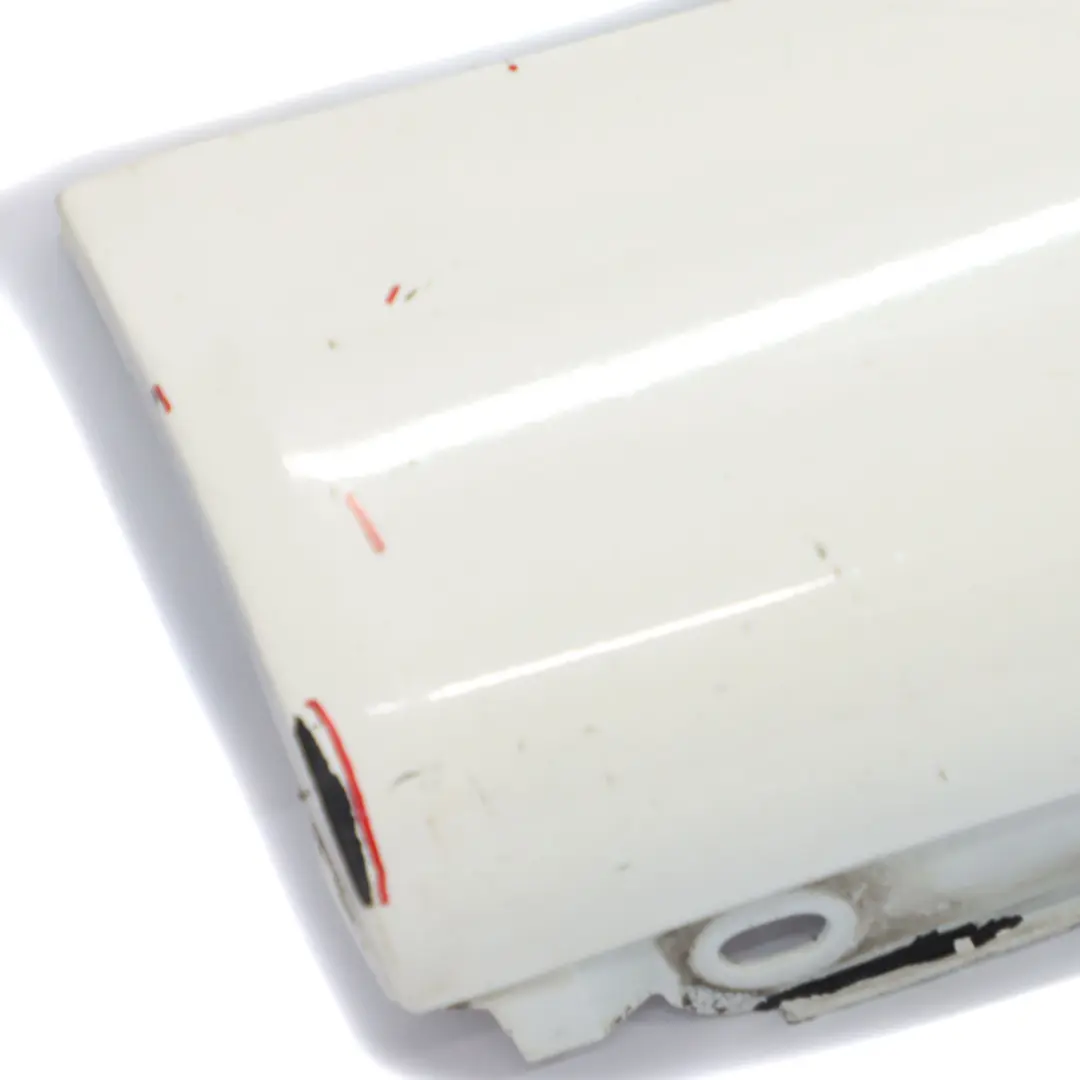 Mercedes CL203 Side Skirt Cover Sill Trim Panel Right O/S Calcite White - 650 - SKU A2036980654-CW1 - Part number A2036980654