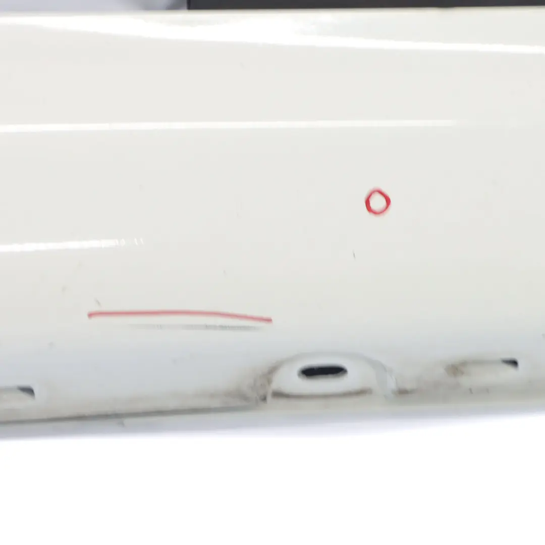 Mercedes CL203 Side Skirt Cover Sill Trim Panel Right O/S Calcite White - 650 - SKU A2036980654-CW1 - Part number A2036980654