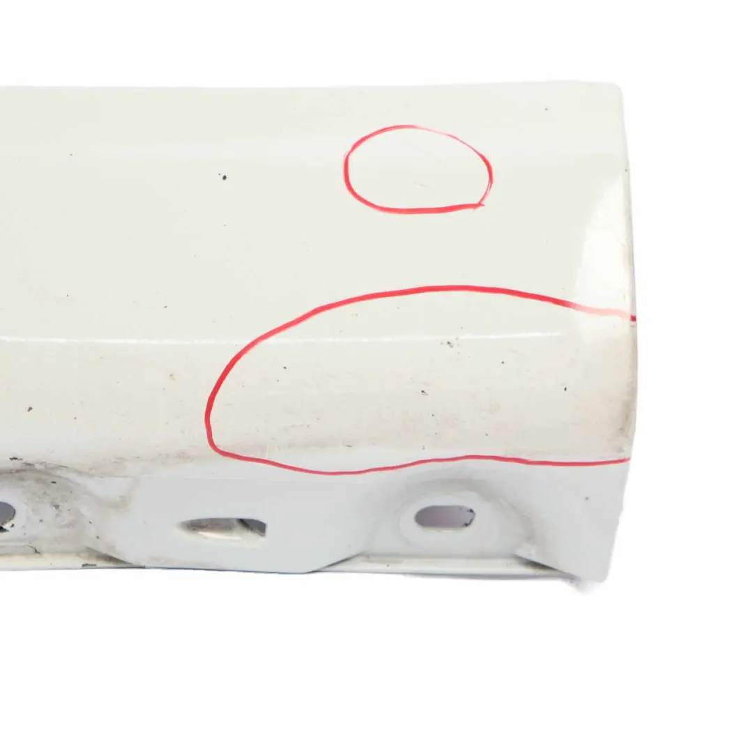 Side Skirt Cover Sill Trim Panel Right O/S Calcite White - 650 to Mercedes CL203 with Part number A2036980654 Mercedes CL203 Side Skirt Cover Sill Trim Panel Right O/S Calcite White - 650 - SKU A2036980654-CW - Part number A2036980654