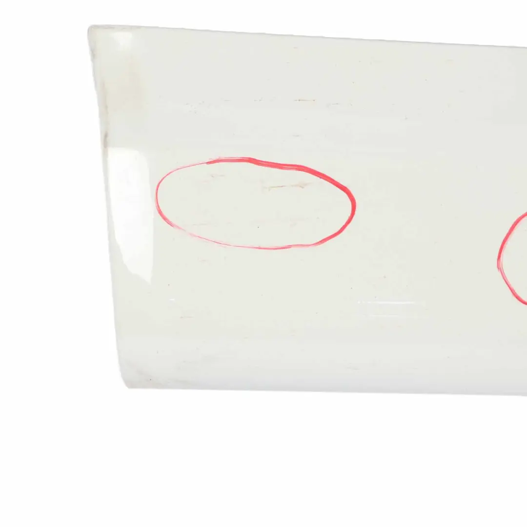 Side Skirt Cover Sill Trim Panel Right O/S Calcite White - 650 to Mercedes CL203 with Part number A2036980654 Mercedes CL203 Side Skirt Cover Sill Trim Panel Right O/S Calcite White - 650 - SKU A2036980654-CW - Part number A2036980654