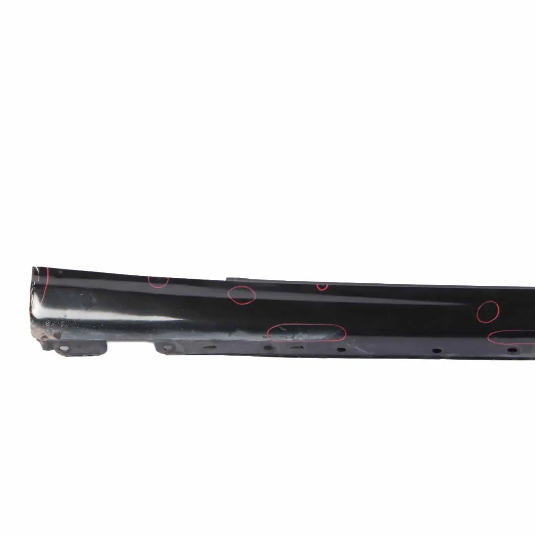 Side Skirt Cover Sill Trim Panel Right O/S Obsidian Black - 197 to Mercedes CL203 with Part number A2036980654 Mercedes CL203 Side Skirt Cover Sill Trim Panel Right O/S Obsidian Black - 197 - SKU A2036980654-OB1 - Part number A2036980654