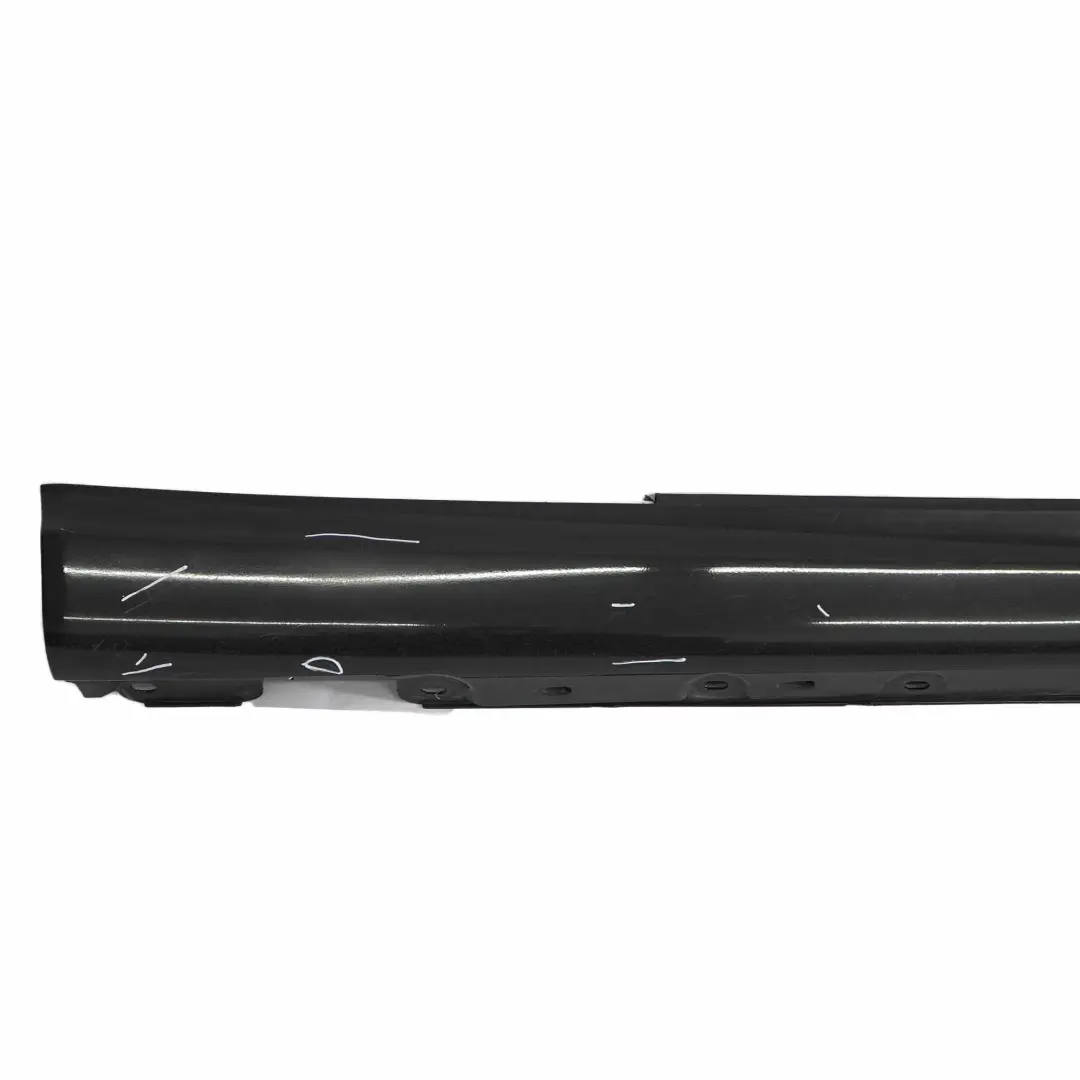 Mercedes CLC CL203 Door Sill Side Cover Skirt Right O/S Obsidian Black - 197 - SKU A2036980654-OB - Part number A2036980654