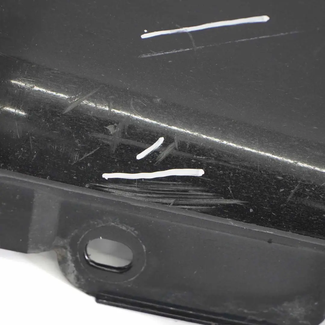 Mercedes CLC CL203 Door Sill Side Cover Skirt Right O/S Obsidian Black - 197 - SKU A2036980654-OB - Part number A2036980654