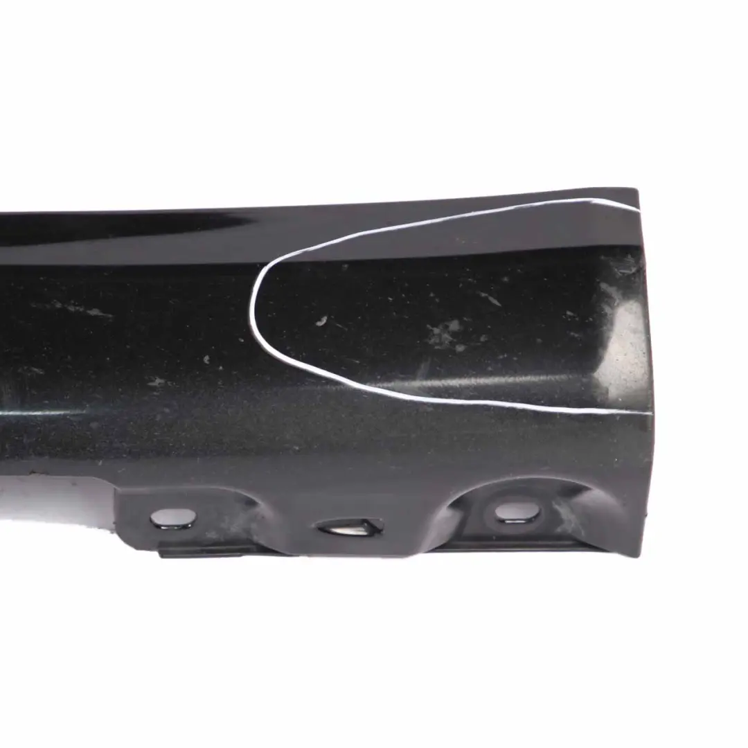 Side Skirt Cover Sill Trim Panel Right O/S Schwarz Black - 040 to Mercedes CL203 with Part number A2036980654 Mercedes CL203 Side Skirt Cover Sill Trim Panel Right O/S Schwarz Black - 040 - SKU A2036980654-SCW - Part number A2036980654