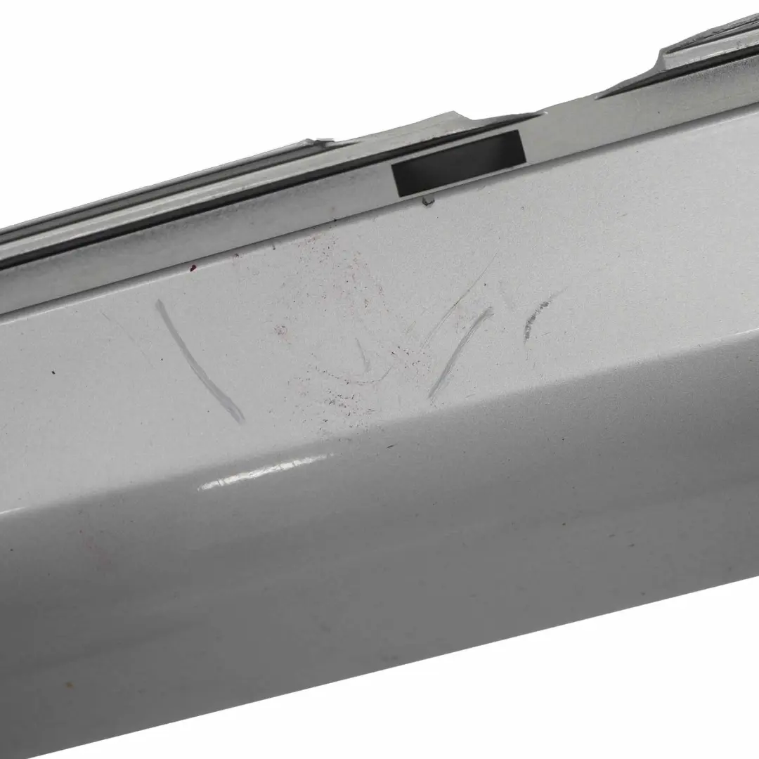 Door Sill Side Cover Skirt Left N/S Brilliant Silver Metallic 744 to Mercedes W203 with Part number A2036981354 Mercedes W203 Door Sill Side Cover Skirt Left N/S Brilliant Silver Metallic 744 - SKU A2036981354-BRS - Part number A2036981354