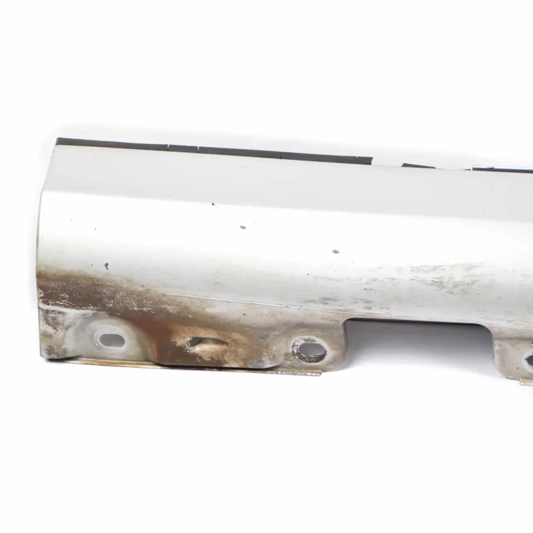 Mercedes W203 Door Sill Side Cover Skirt Left N/S Iridium Silver Metallic - 775 - SKU A2036981354-IRS - Part number A2036981354