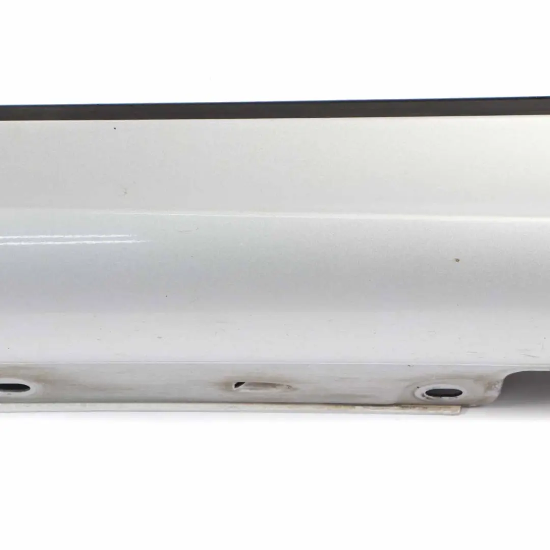 Mercedes W203 Door Sill Side Cover Skirt Left N/S Iridium Silver Metallic - 775 - SKU A2036981354-IRS - Part number A2036981354
