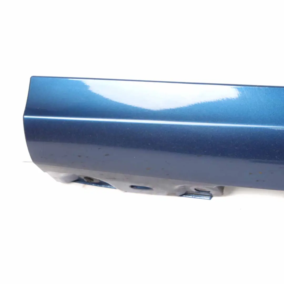 Door Sill Side Cover Skirt Left N/S Jaspis Blue Metallic - 345 to Mercedes W203 with Part number A2036981354 Mercedes W203 Door Sill Side Cover Skirt Left N/S Jaspis Blue Metallic - 345 - SKU A2036981354-JAR - Part number A2036981354