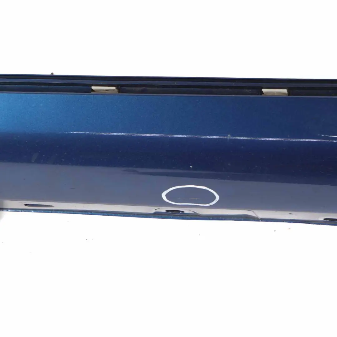 Door Sill Side Cover Skirt Left N/S Jaspis Blue Metallic - 345 Mercedes W203 - SKU A2036981354-JAR - Part number A2036981354