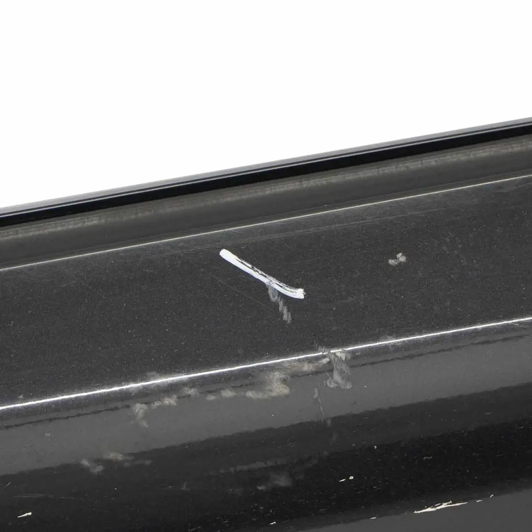 Mercedes W203 Door Sill Side Cover Skirt Left N/S Obsidian Black Metallic - 197 - SKU A2036981354-OB - Part number A2036981354