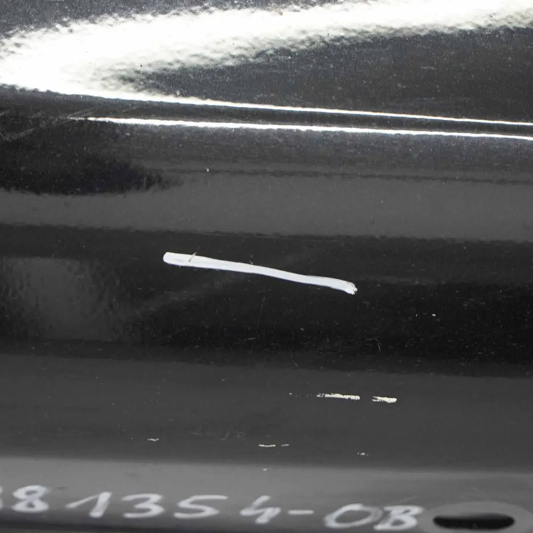 Mercedes W203 Door Sill Side Cover Skirt Left N/S Obsidian Black Metallic - 197 - SKU A2036981354-OB - Part number A2036981354
