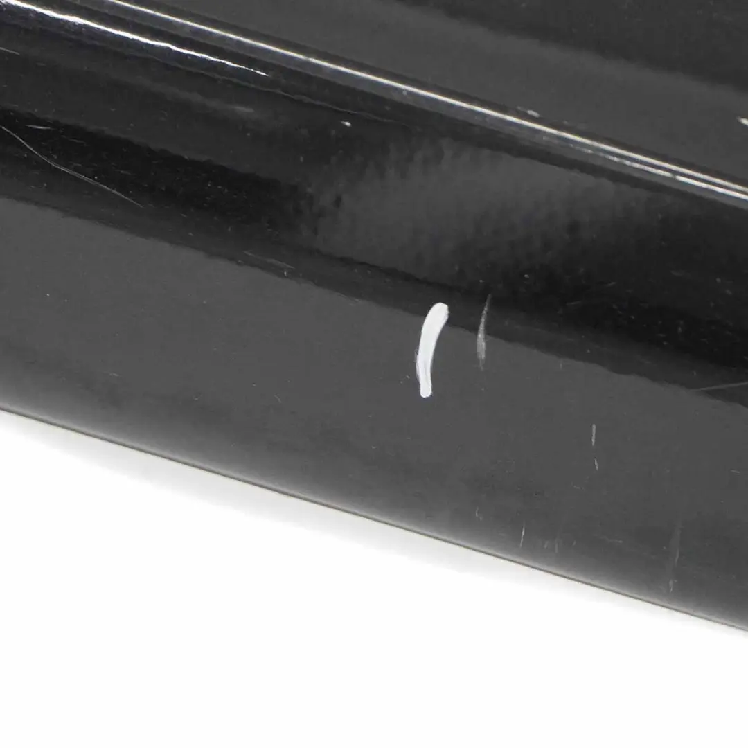 Mercedes W203 Door Sill Side Cover Skirt Left N/S Obsidian Black Metallic - 197 - SKU A2036981354-OB - Part number A2036981354