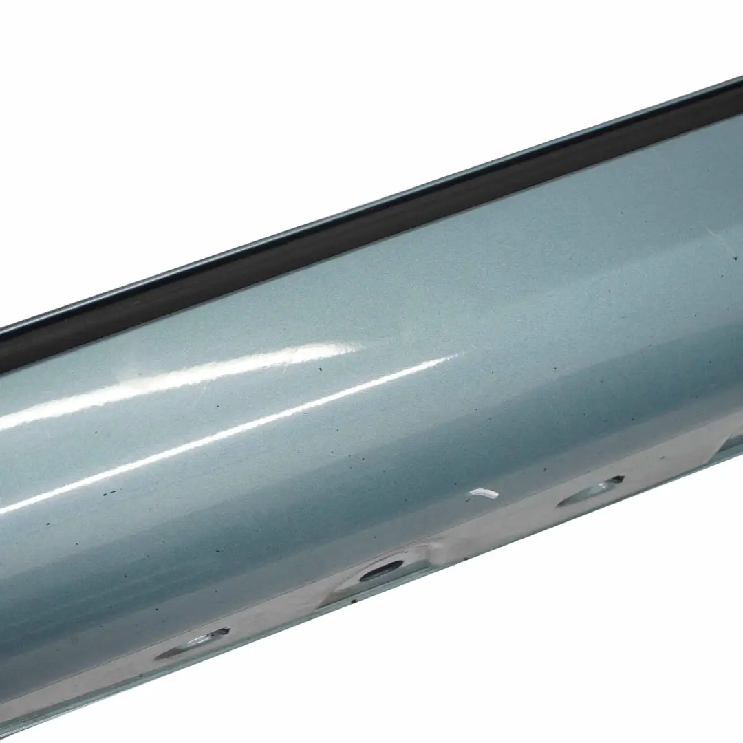 Door Sill Side Cover Skirt Right O/S Aragonite Blue Metallic - 941 to Mercedes W203 with Part number A2036981454 Mercedes W203 Door Sill Side Cover Skirt Right O/S Aragonite Blue Metallic - 941 - SKU A2036981454-ABM - Part number A2036981454