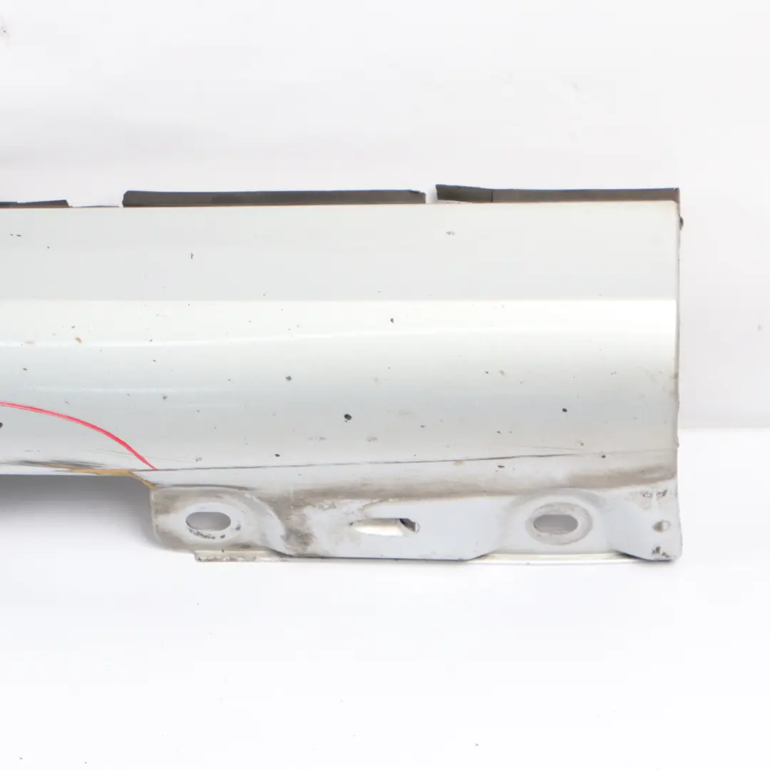 Mercedes W203 Door Sill Side Cover Skirt Right O/S Iridium Silver Metallic - 775 - SKU A2036981454-IRS - Part number A2036981454