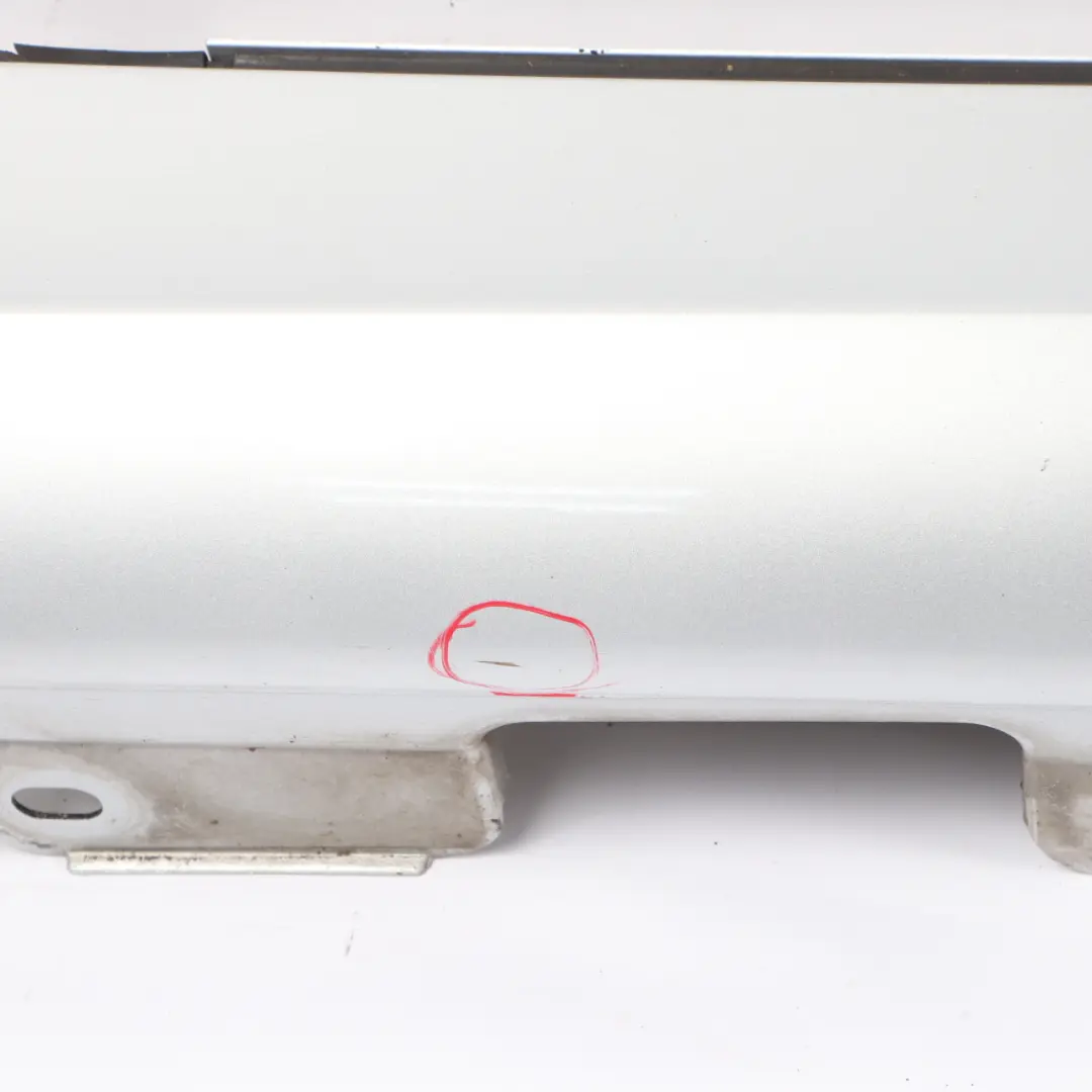 Mercedes W203 Door Sill Side Cover Skirt Right O/S Iridium Silver Metallic - 775 - SKU A2036981454-IRS - Part number A2036981454