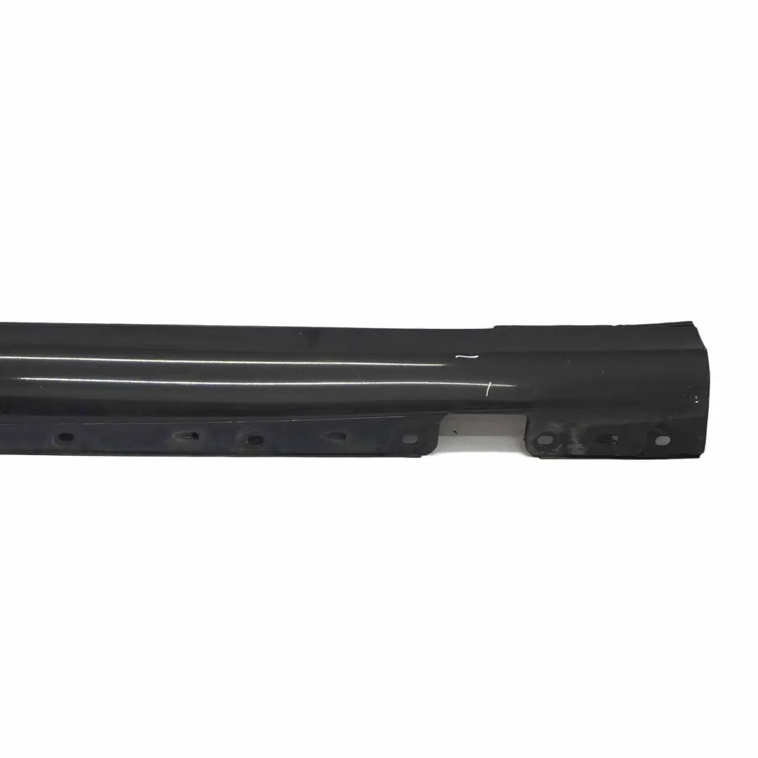 Door Sill Side Cover Skirt Right O/S Obsidian Black Metallic - 197 to Mercedes W203 with Part number A2036981454 Mercedes W203 Door Sill Side Cover Skirt Right O/S Obsidian Black Metallic - 197 - SKU A2036981454-OB - Part number A2036981454
