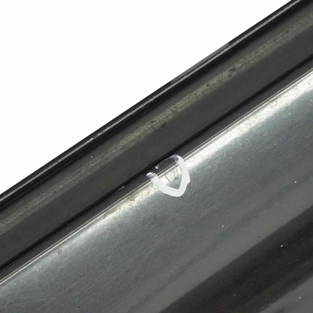 Door Sill Side Cover Skirt Right O/S Obsidian Black Metallic - 197 to Mercedes W203 with Part number A2036981454 Mercedes W203 Door Sill Side Cover Skirt Right O/S Obsidian Black Metallic - 197 - SKU A2036981454-OB - Part number A2036981454